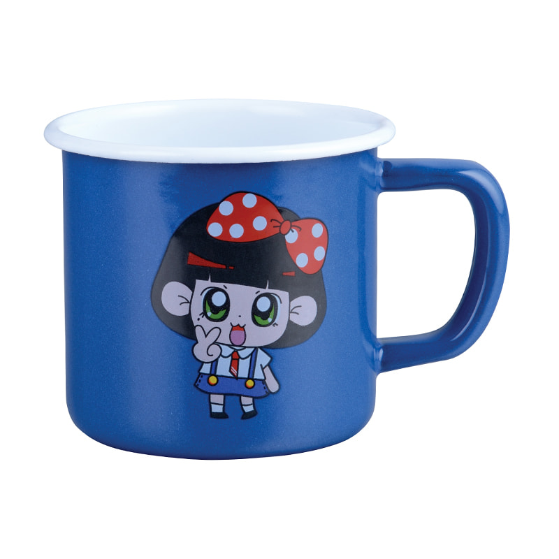 303DC Flared Rim Isolierter Ring Emaille Becher