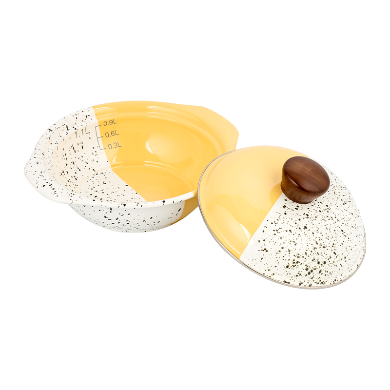 Emaille V-förmiger Topf