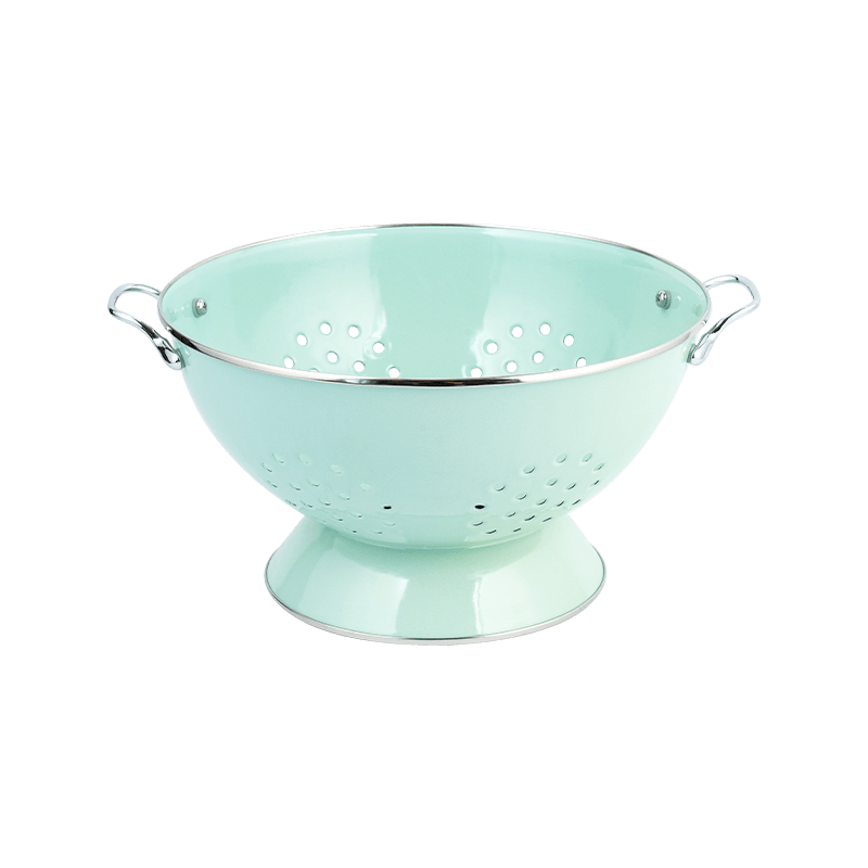 Vintage Emaille Obstkorb