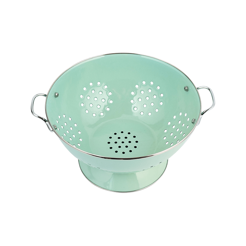 Vintage Emaille Obstkorb