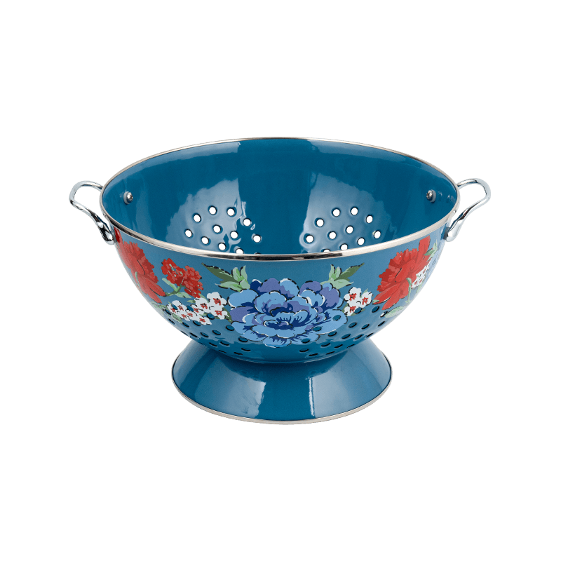 Vintage Emaille Obstkorb Vintage Emaille Obstkorb