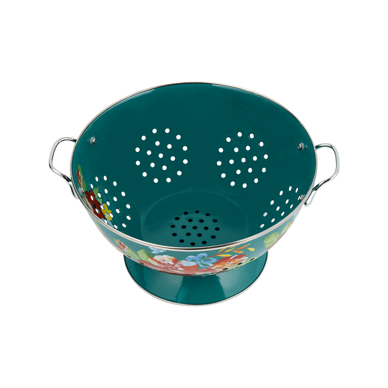 Vintage Emaille Obstkorb