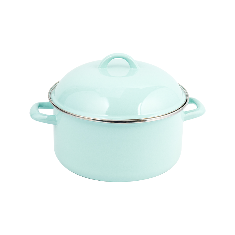 801d Emaille Doppelgriff gerade Stockpot 801d Emaille Doppelgriff gerade Stockpot