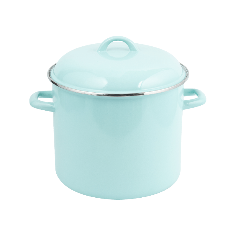 755d Emaille Doppelgriff hoher Eimer