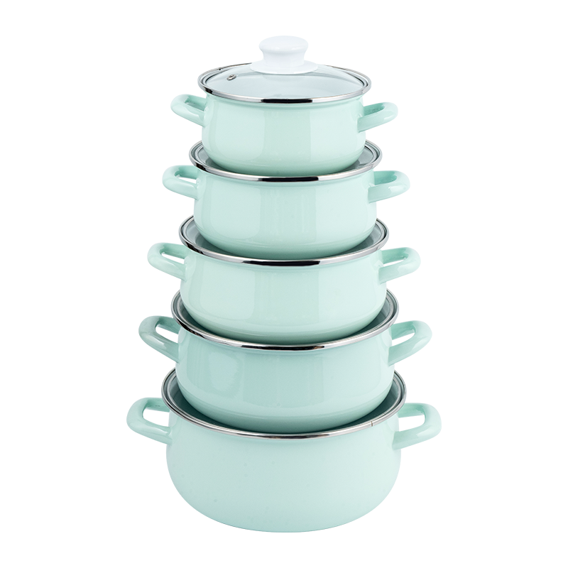 673D-5 Farbdruckdrucker Emaille Stockpot