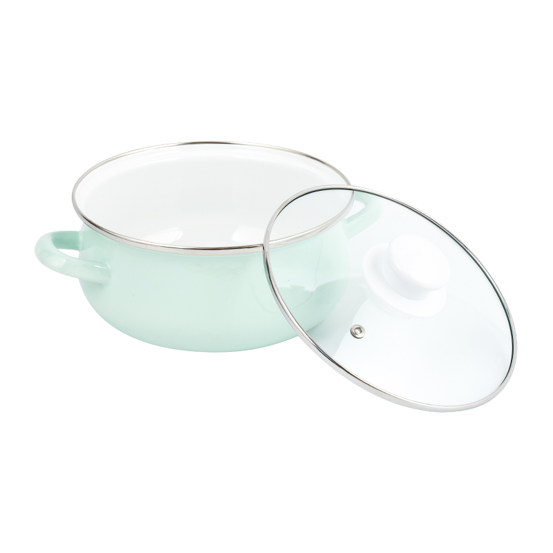 673D-5 Farbdruckdrucker Emaille Stockpot