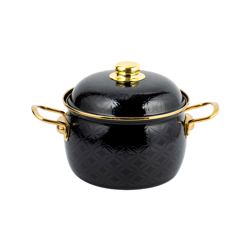 810d Emaille Flat-Bottom Stockpot 810d Emaille Flat-Bottom Stockpot