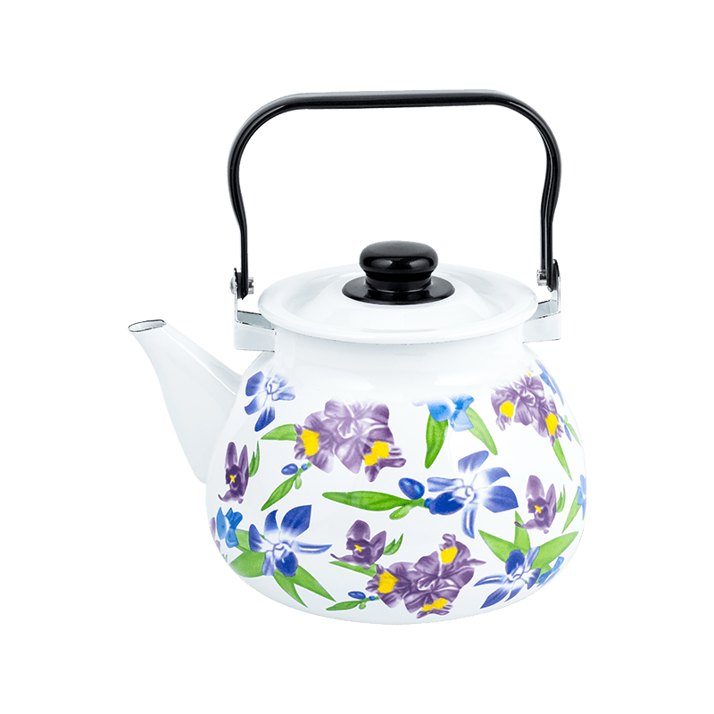 TK305 Emaille Flared Rim Tea Kessel