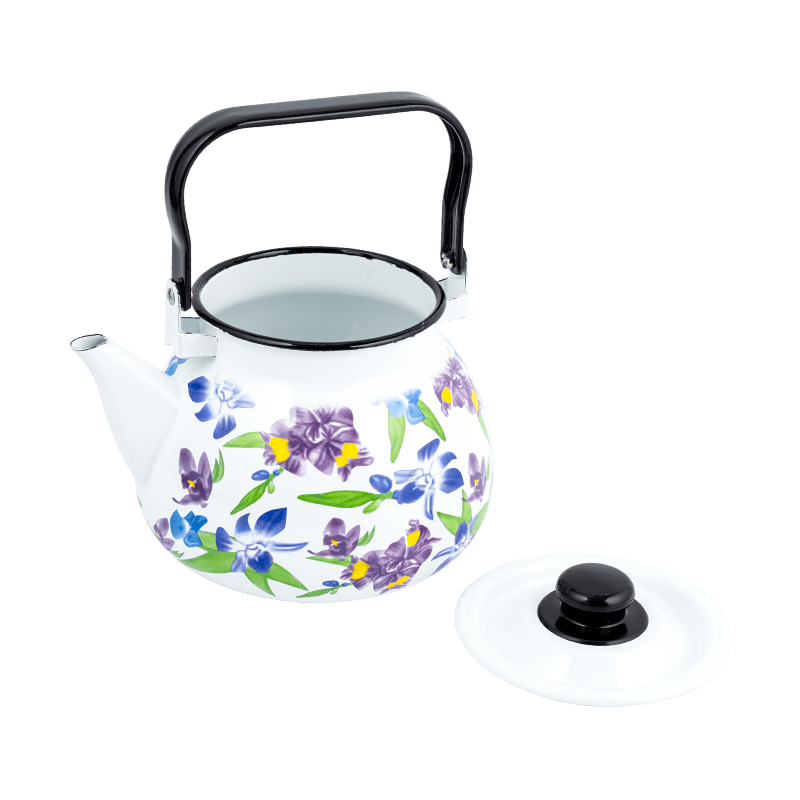 TK305 Emaille Flared Rim Tea Kessel
