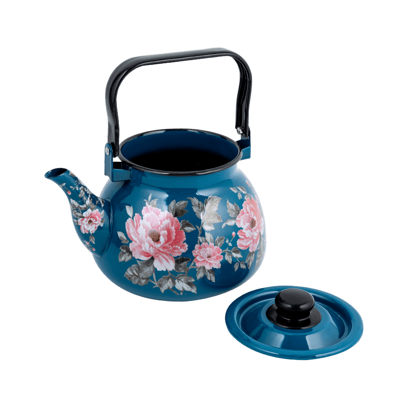 TK305 Emaille Flared Rim Tea Kessel