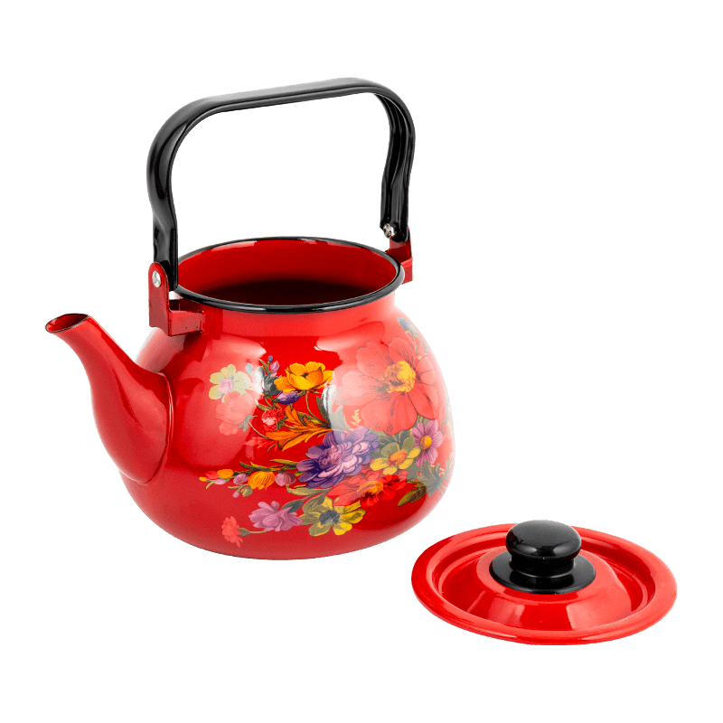 TK305 Emaille Flared Rim Tea Kessel