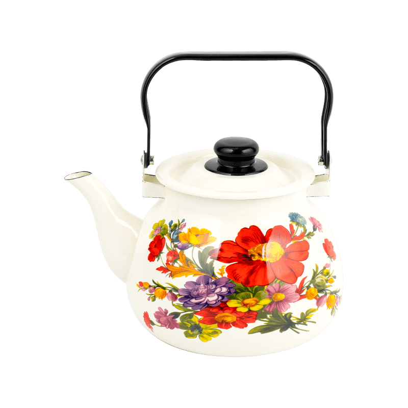 TK305 Emaille Flared Rim Tea Kessel
