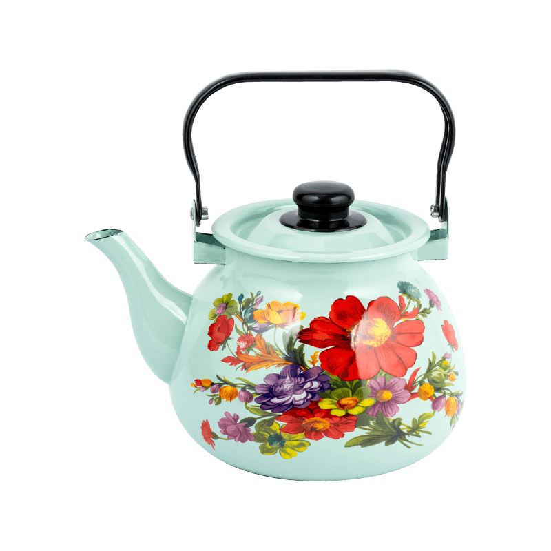 TK305 Emaille Flared Rim Tea Kessel