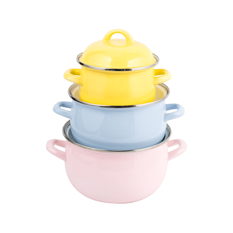 806D-5 Edelstahl Roundrandstock S im Suchschmelz-Emaille Pot 806D-5 Edelstahl Roundrandstock S im Suchschmelz-Emaille Pot