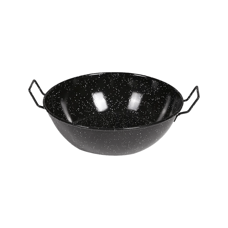 Emaille Forged Wok Fritting Pan