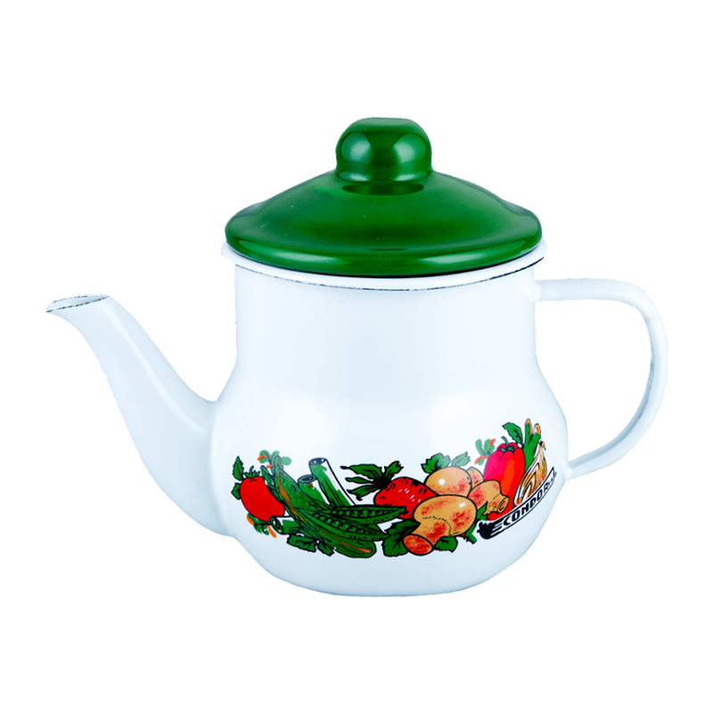 TK501 Mini -Emaille -Teekanne mit Infuser
